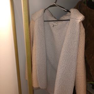 urban outfitters fuzzy jacket